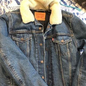Levi Jean jacket (thick) material brand new